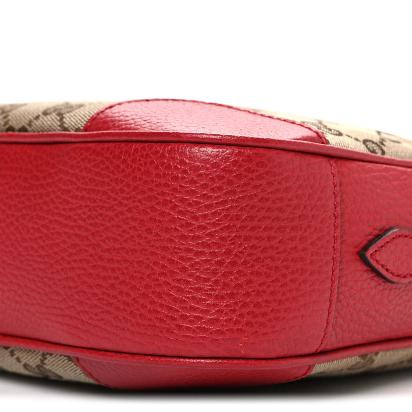 Monogram Mini Bree Messenger Bag Red