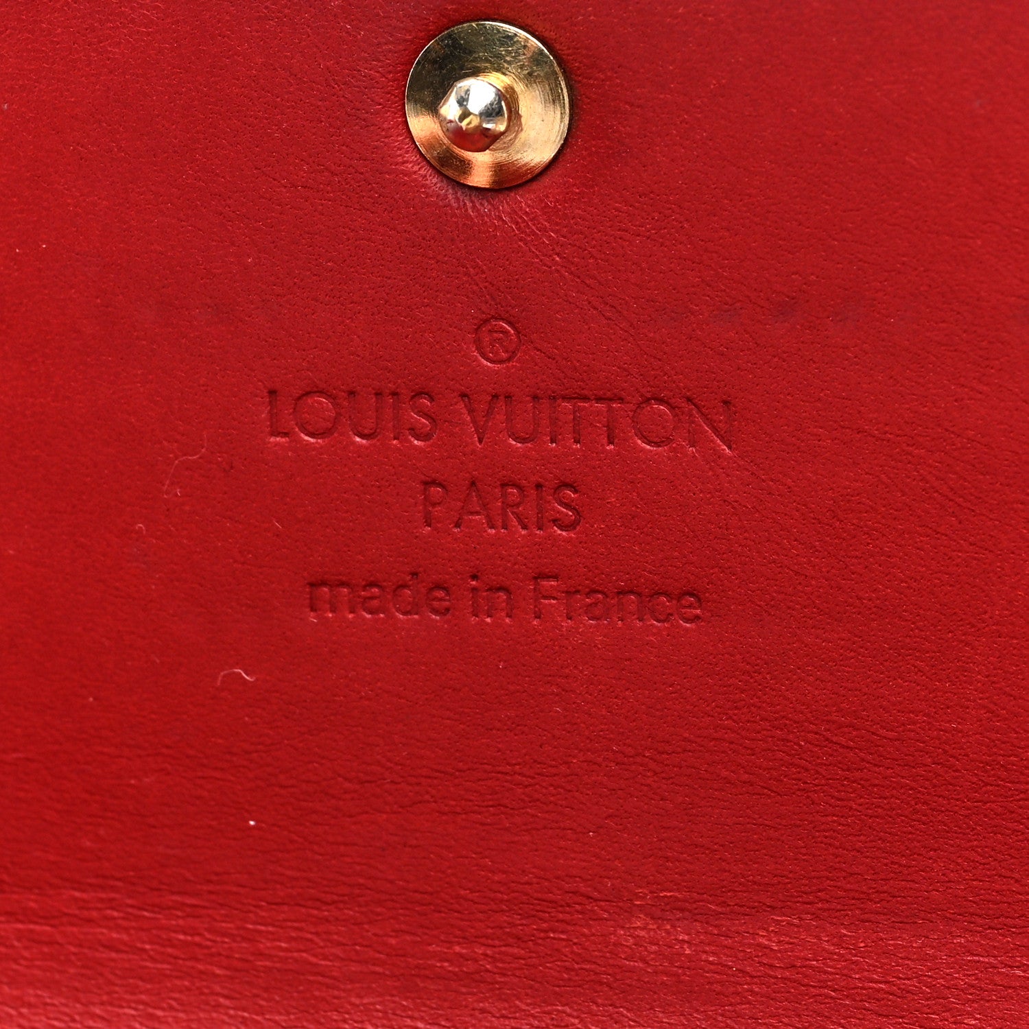 Louis Vuitton Vernis Sarah Wallet Pomme D'Amour 6 of 6
