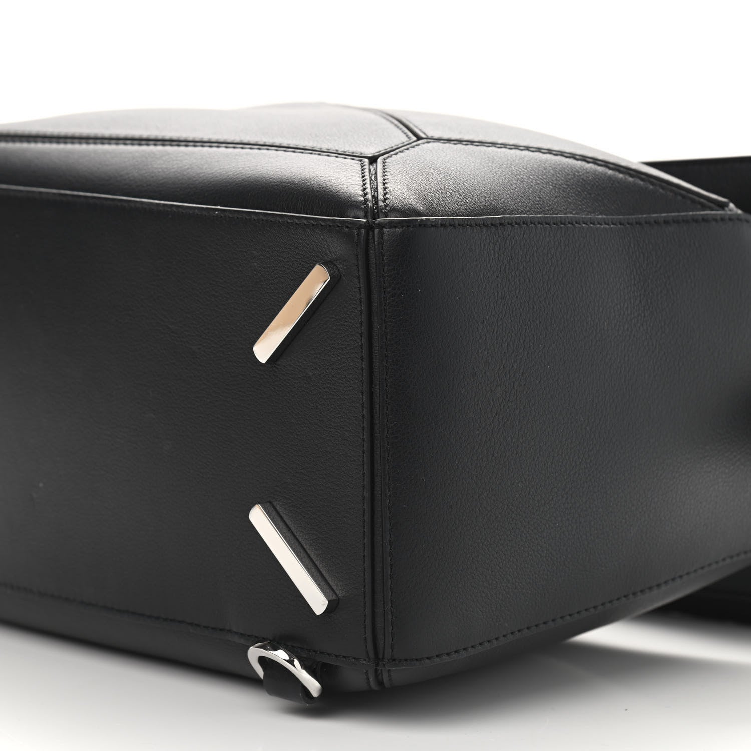 Loewe Calfskin Medium Puzzle Bag Black 8 of 8