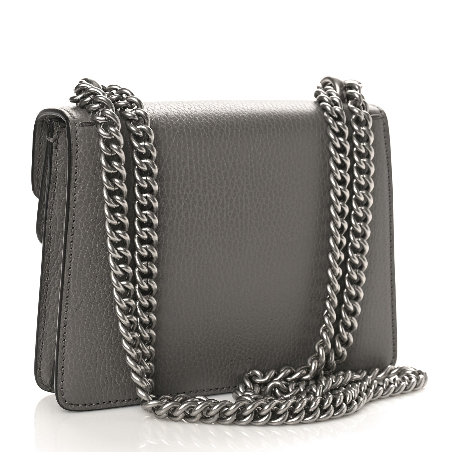 Gucci Calfskin Mini Dionysus Shoulder Bag Dusty Grey 3 of 9