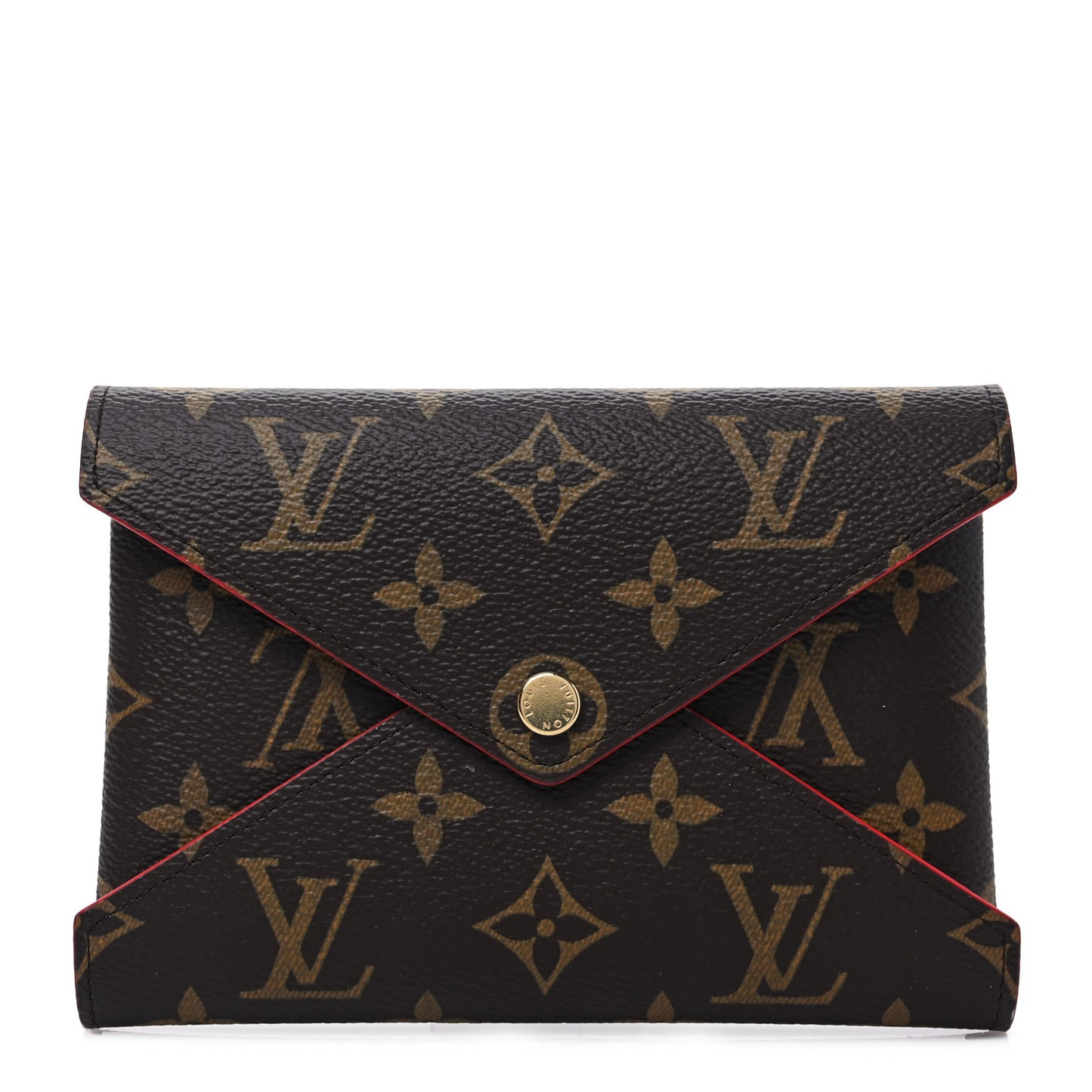 Monogram Medium Kirigami Pochette Insert Coquelicot