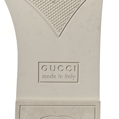 Gucci Rubber Interlocking G Womens Slide Sandals 40 Mystic White 7 of 9