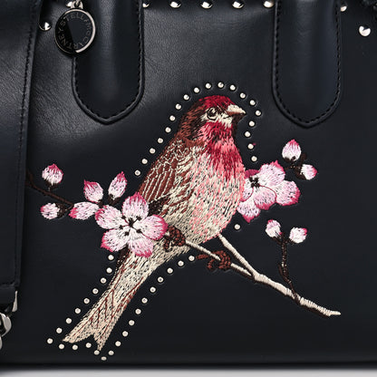 Stella McCartney Eco Alter Nappa Mini Falabella Box Bird Top Handle Bag Black 8 of 10