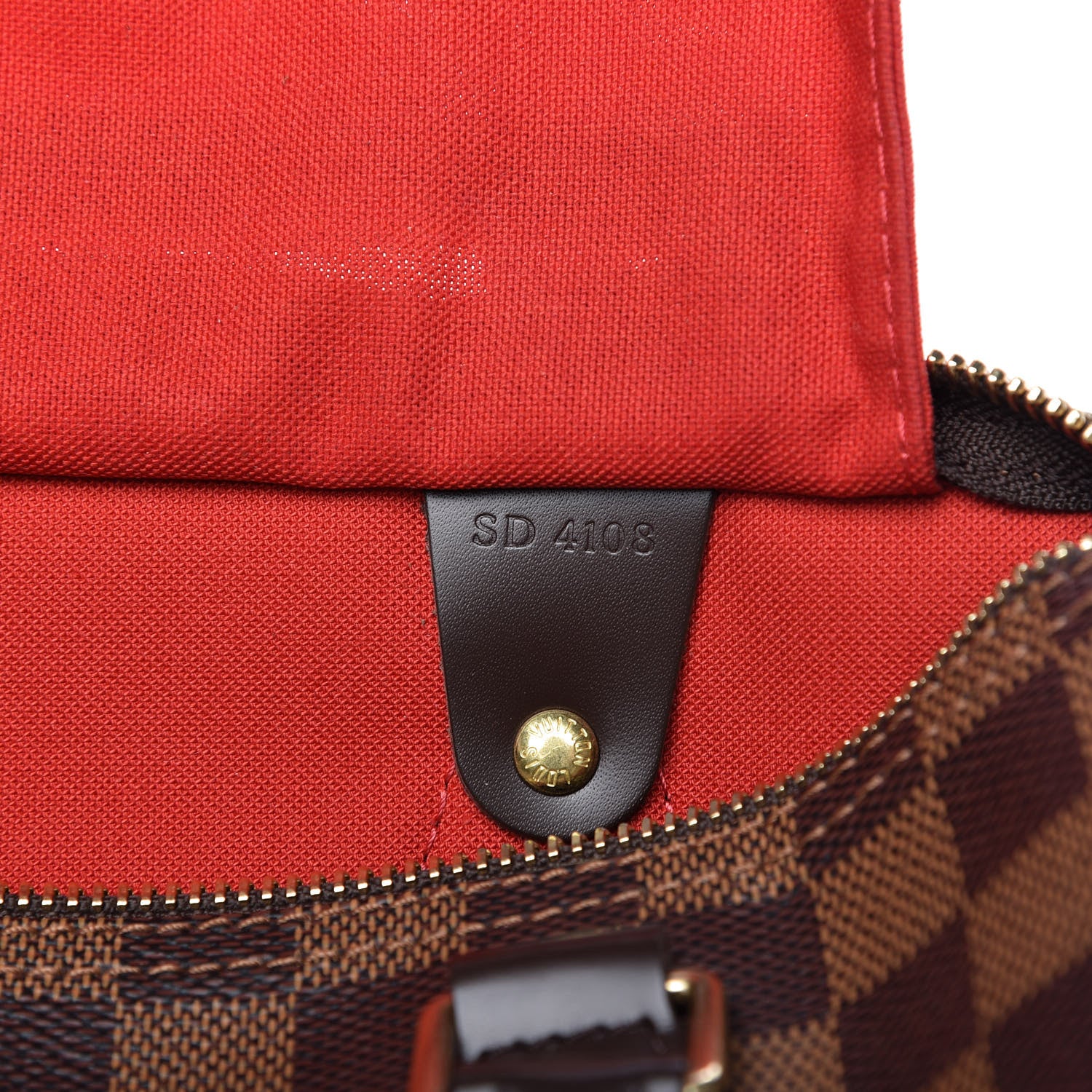 Louis Vuitton Damier Ebene Speedy 25 9 of 9