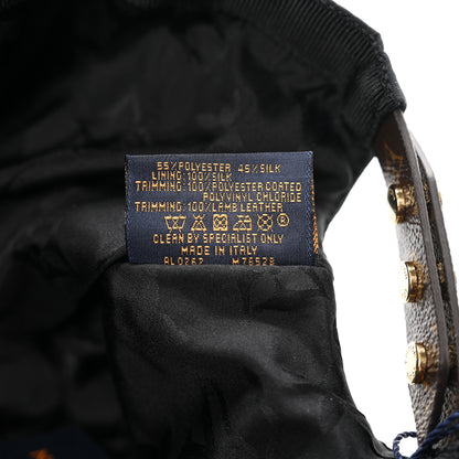 Louis Vuitton Polyester Silk Monogram LV Get Ready Cap M Black 9 of 10