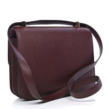 Hermes Epsom Constance 24 Bordeaux 2 of 9