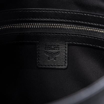 MCM Visetos Zip Pouch Black 10 of 10
