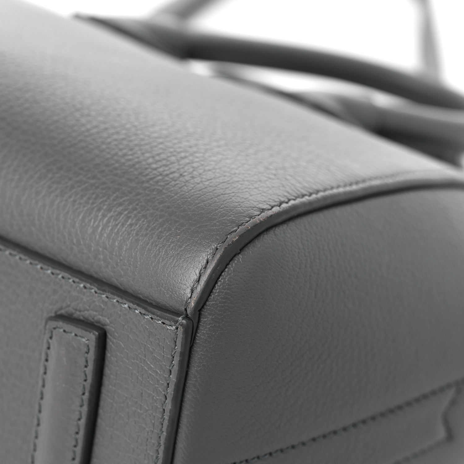 Givenchy Sugar Goatskin Mini Antigona Pearl Grey 9 of 12