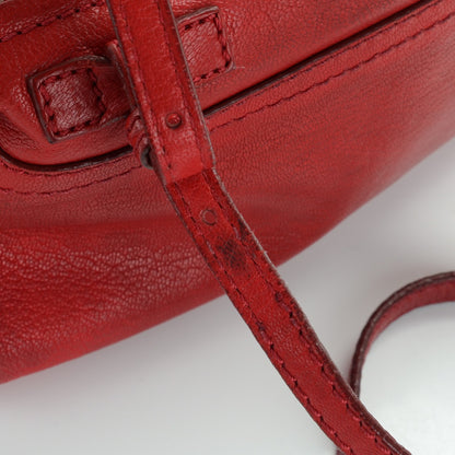 Givenchy Sugar Goatskin Mini Pandora Red 10 of 11