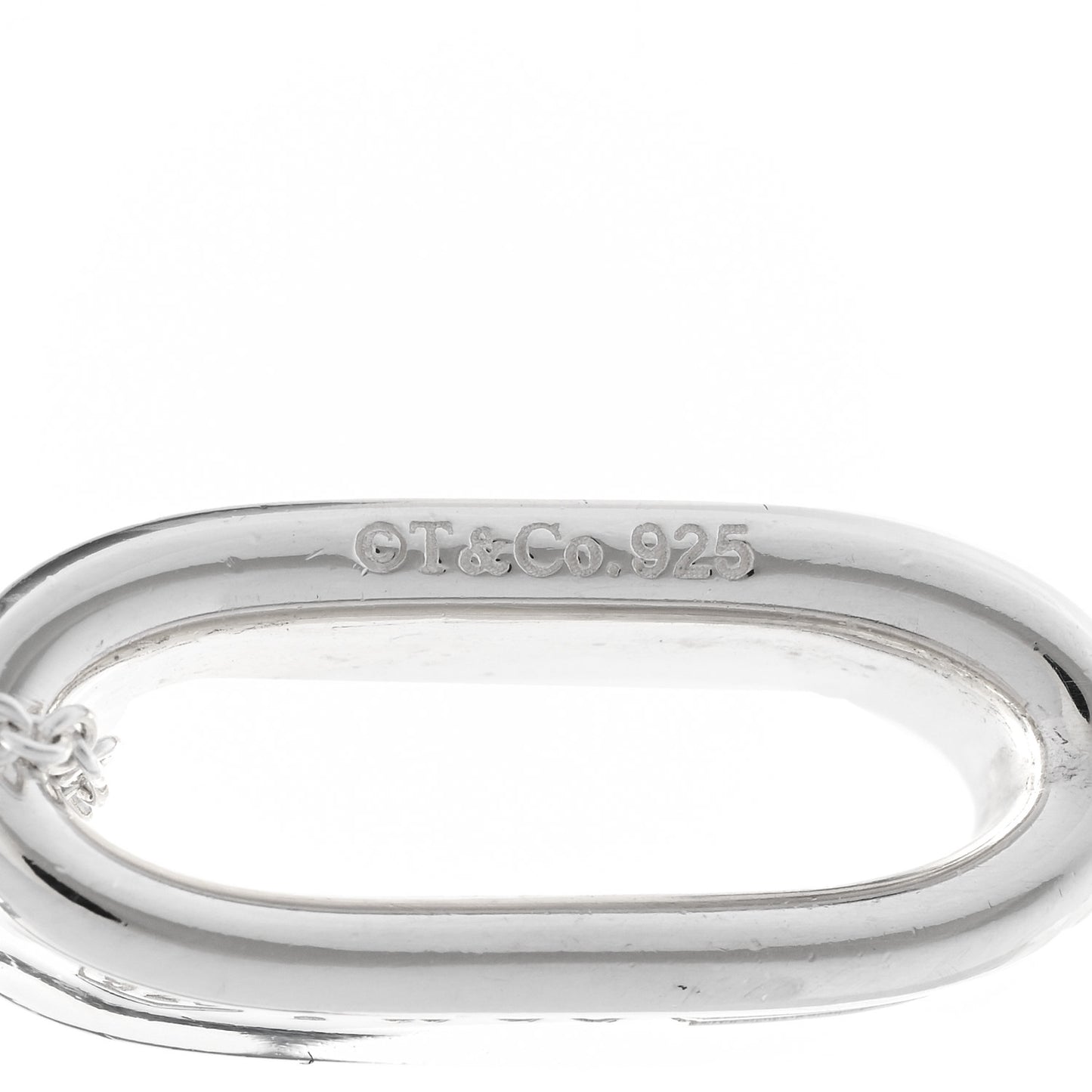 Sterling Silver 1837 Loop Cushion Pendant Necklace