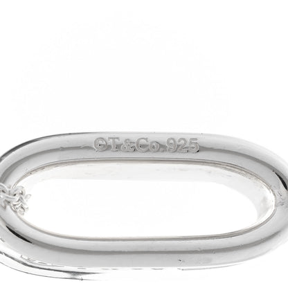 Tiffany Sterling Silver 1837 Loop Cushion Pendant Necklace 4 of 5