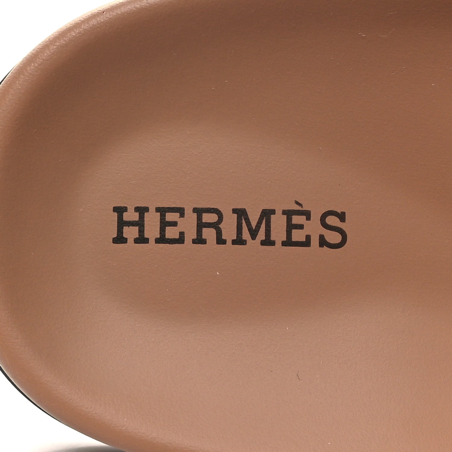 Hermes Suede Goatskin Womens Chypre Sandals 38.5 Rose Perle Black 8 of 9