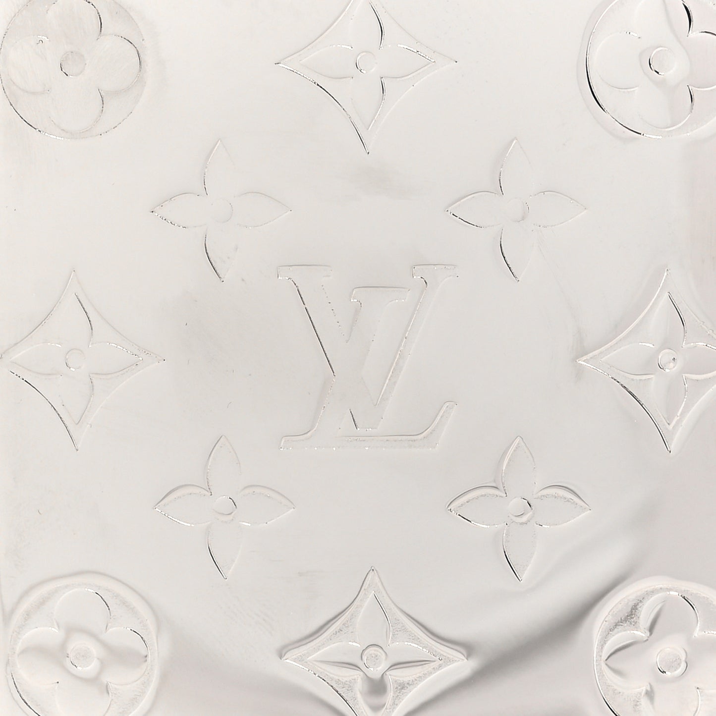 Metal Taurillon Monogram Card Holder