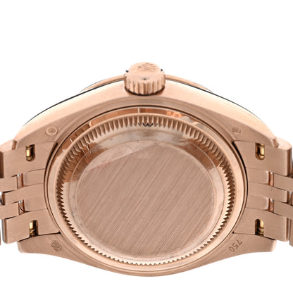 Rolex 18K Everose Gold Diamond Bezel 28mm Oyster Perpetual Datejust Watch Sundust 279135RBR 4 of 4
