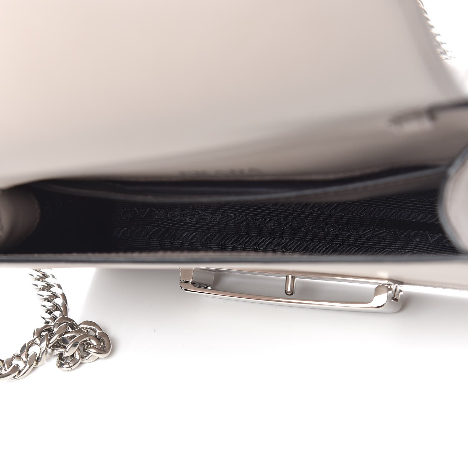 Prada City Calf Ribbon Bag Pomice 7 of 9