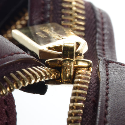 Saint Laurent Smooth Calfskin Medium Classic Y Cabas Bordeaux 26 of 36