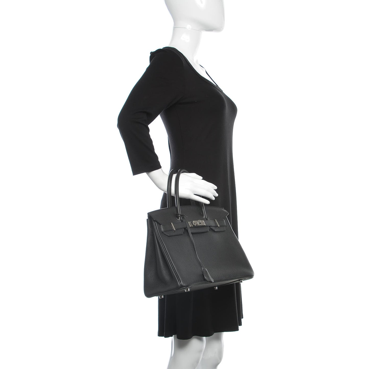 Togo Birkin 30 Black