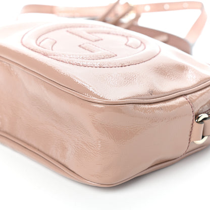 Gucci Vernice Naplack Small Soho Disco Bag Dark Cipria 9 of 9