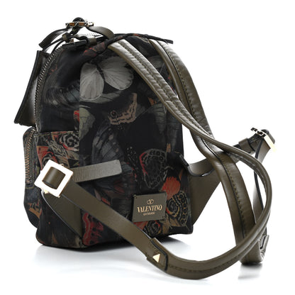 Valentino Garavani Nylon Camubutterfly Mini Rockstud Backpack Multicolor 3 of 8
