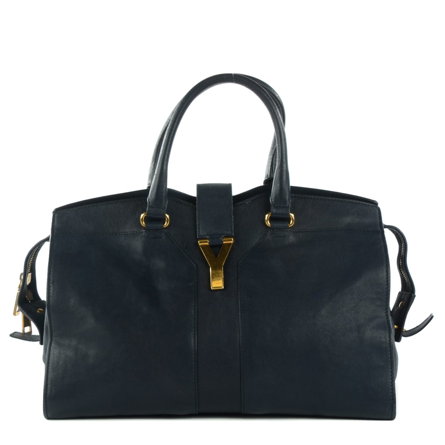 Sheepskin Medium Cabas Chyc Navy