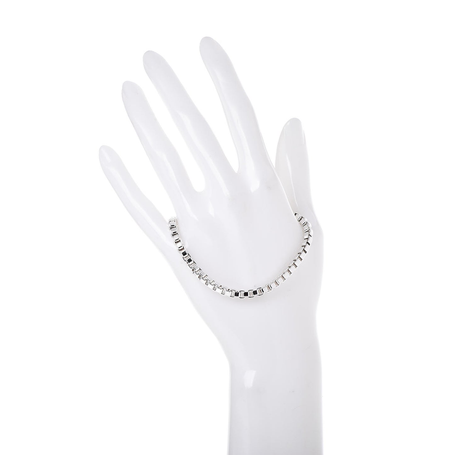 Sterling Silver 4mm Venetian Link Bracelet
