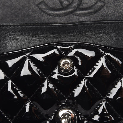 Chanel Patent Quilted Medium Double Flap Black 10 of 10