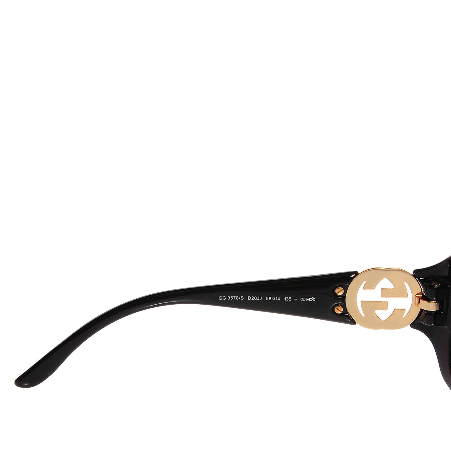 Acetate Crystal GG Sunglasses GG3578/S Black