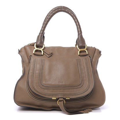 Chloe Calfskin Medium Marcie Satchel Nut 1 of 16