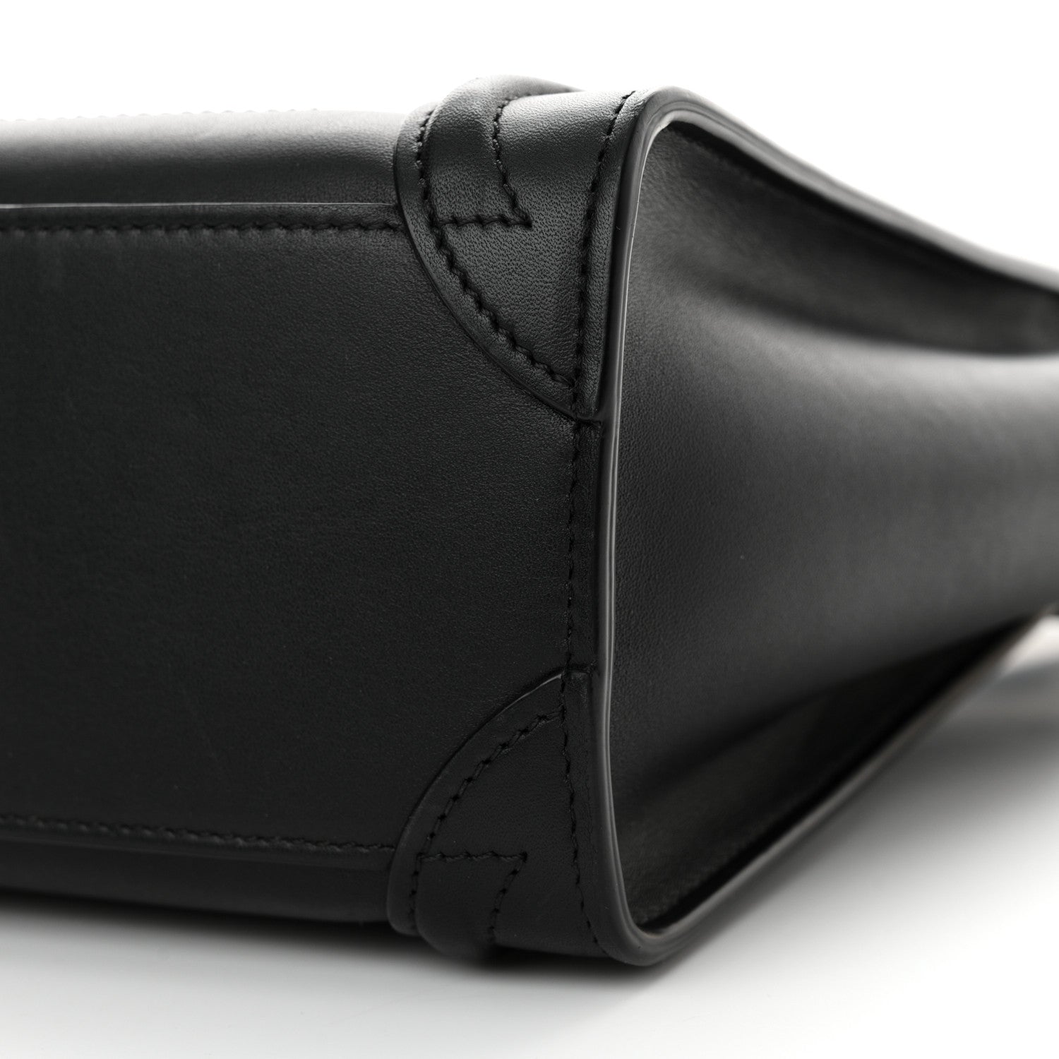 Celine Smooth Calfskin Nano Luggage Black 10 of 14