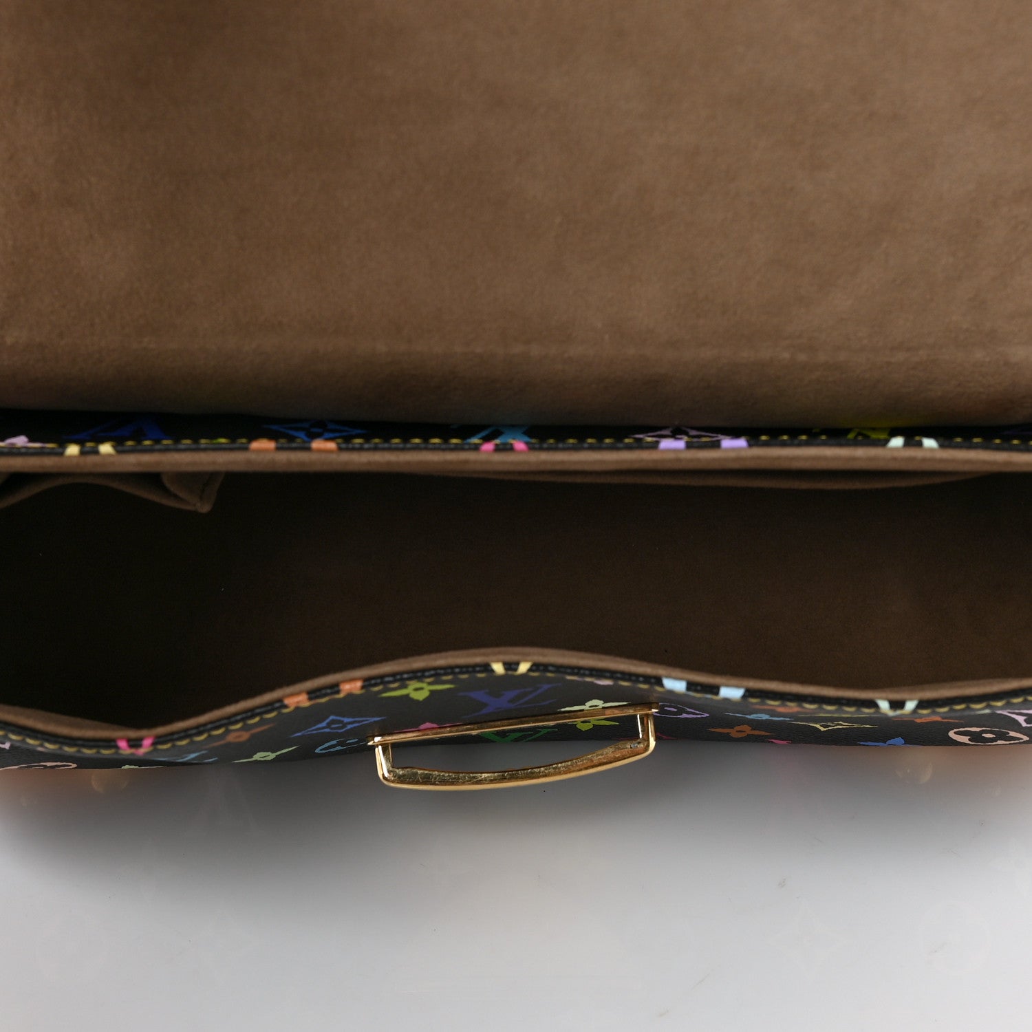 Louis Vuitton Monogram Multicolor Beverly MM Black 5 of 13