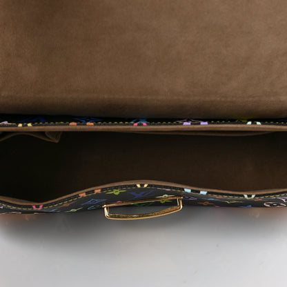 Louis Vuitton Monogram Multicolor Beverly MM Black 5 of 13