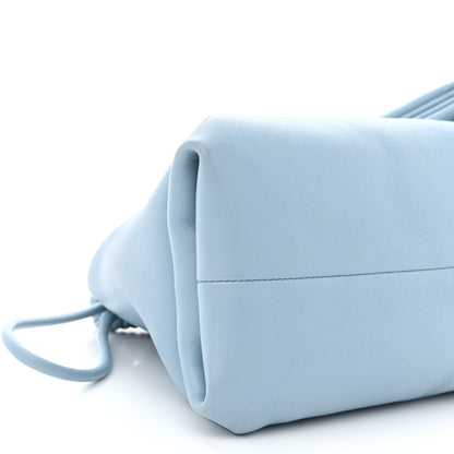 Bottega Veneta Lambskin BV Trine Clutch Ice 8 of 10