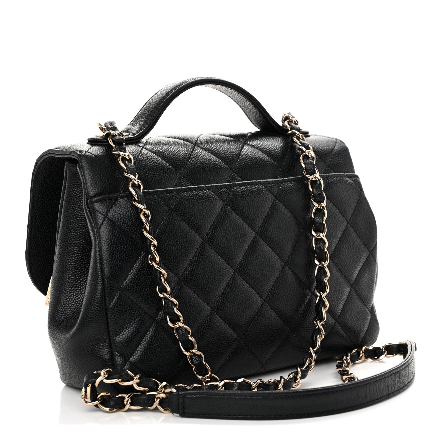 Chanel Caviar Quilted Medium Business Affinity Flap Black 3 of 10