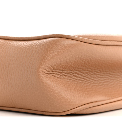 Gucci Pebbled Calfskin Small Soho Disco Bag Camelia 9 of 13