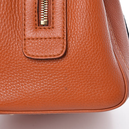 Gucci Pebbled Calfskin Small Boston Orange 17 of 17