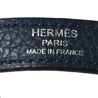 Hermes Togo Lizard Kelly Retourne Touch 25 Vert Rousseau 8 of 16