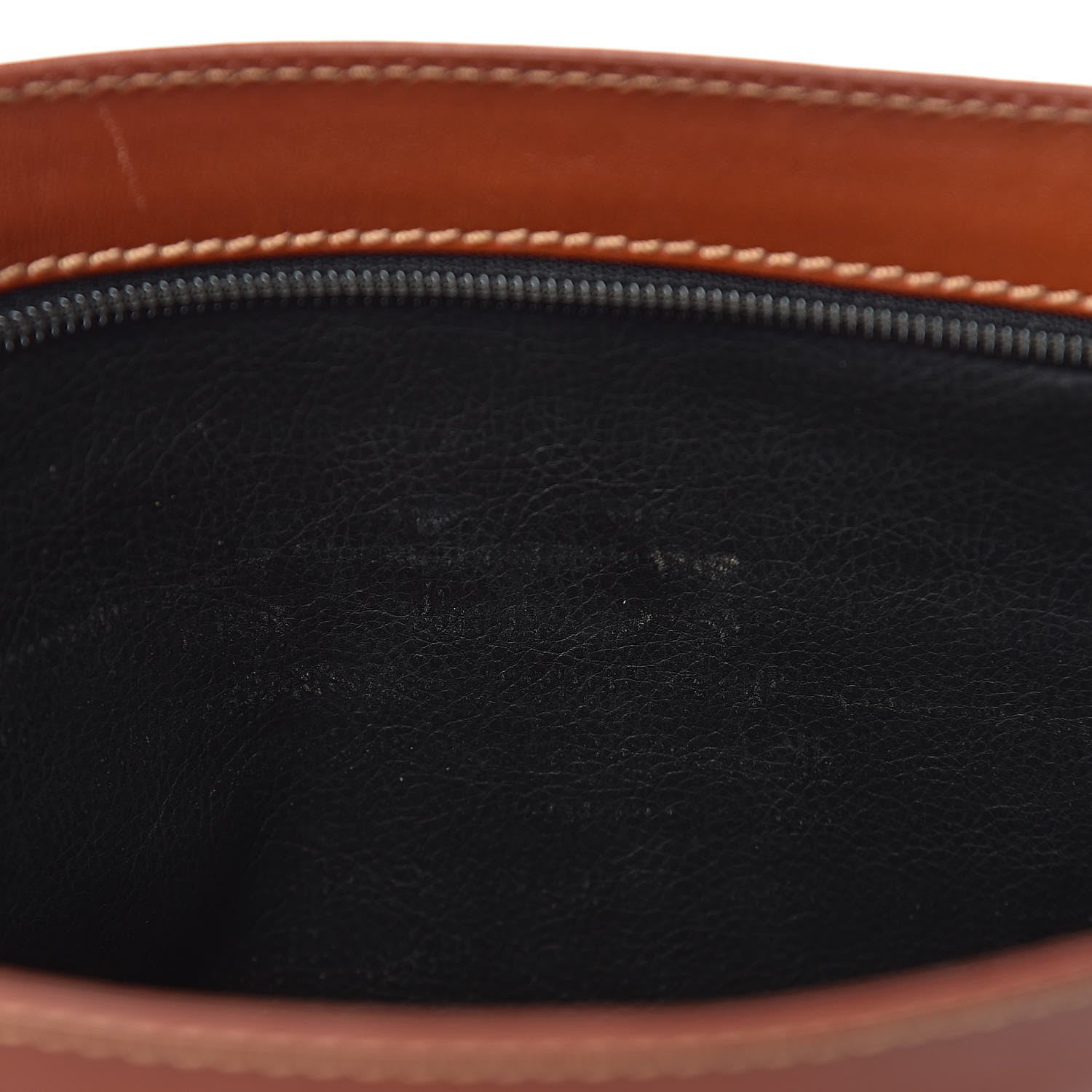 Fendi Pequin Spalmati Pouch Tobacco Beige 10 of 13