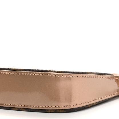 Louis Vuitton Metallic Vernis Mini Pochette Accessories Rose Gold 8 of 9