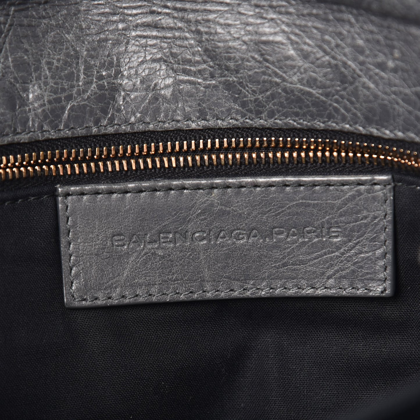 Agneau Giant 12 Rose Gold Hardware Envelope Clutch Gris Tarmac