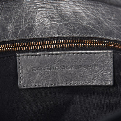 Balenciaga Agneau Giant 12 Rose Gold Hardware Envelope Clutch Gris Tarmac 6 of 11