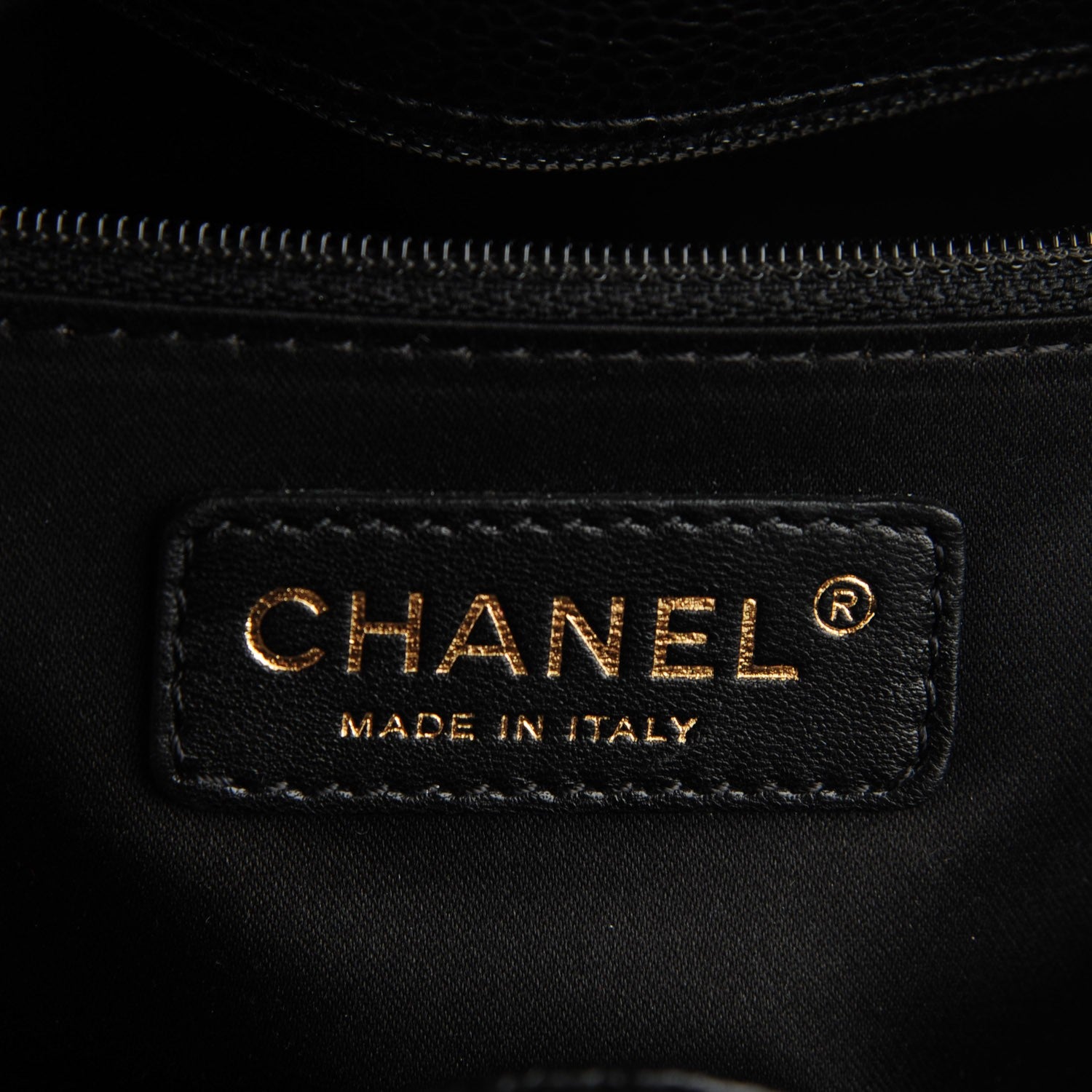 Chanel Caviar Quilted Petit Shopping Tote PST Black 5 of 8