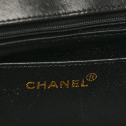 Chanel Lambskin Quilted Small Single Flap Black 6 of 11