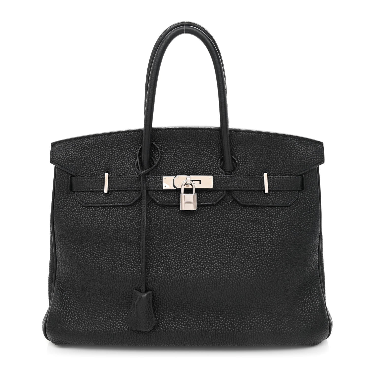 Hermes Taurillon Clemence Birkin 35 Black 1 of 13