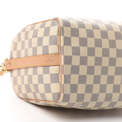 Louis Vuitton Damier Azur Speedy Bandouliere 25 9 of 11