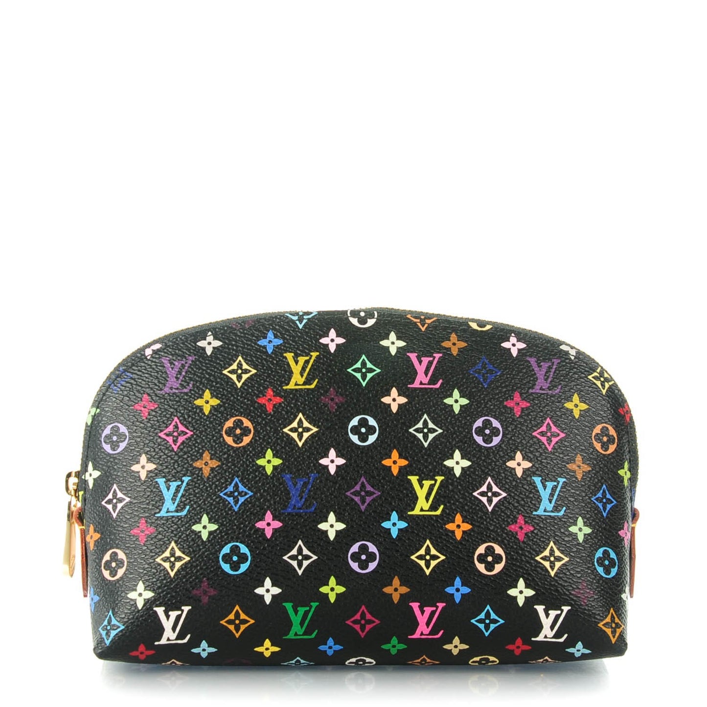 Monogram Multicolor Cosmetic Pouch Black Grenade
