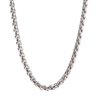 David Yurman Sterling Silver 14K Yellow Gold 6mm Wheat Chain Necklace 1 of 3