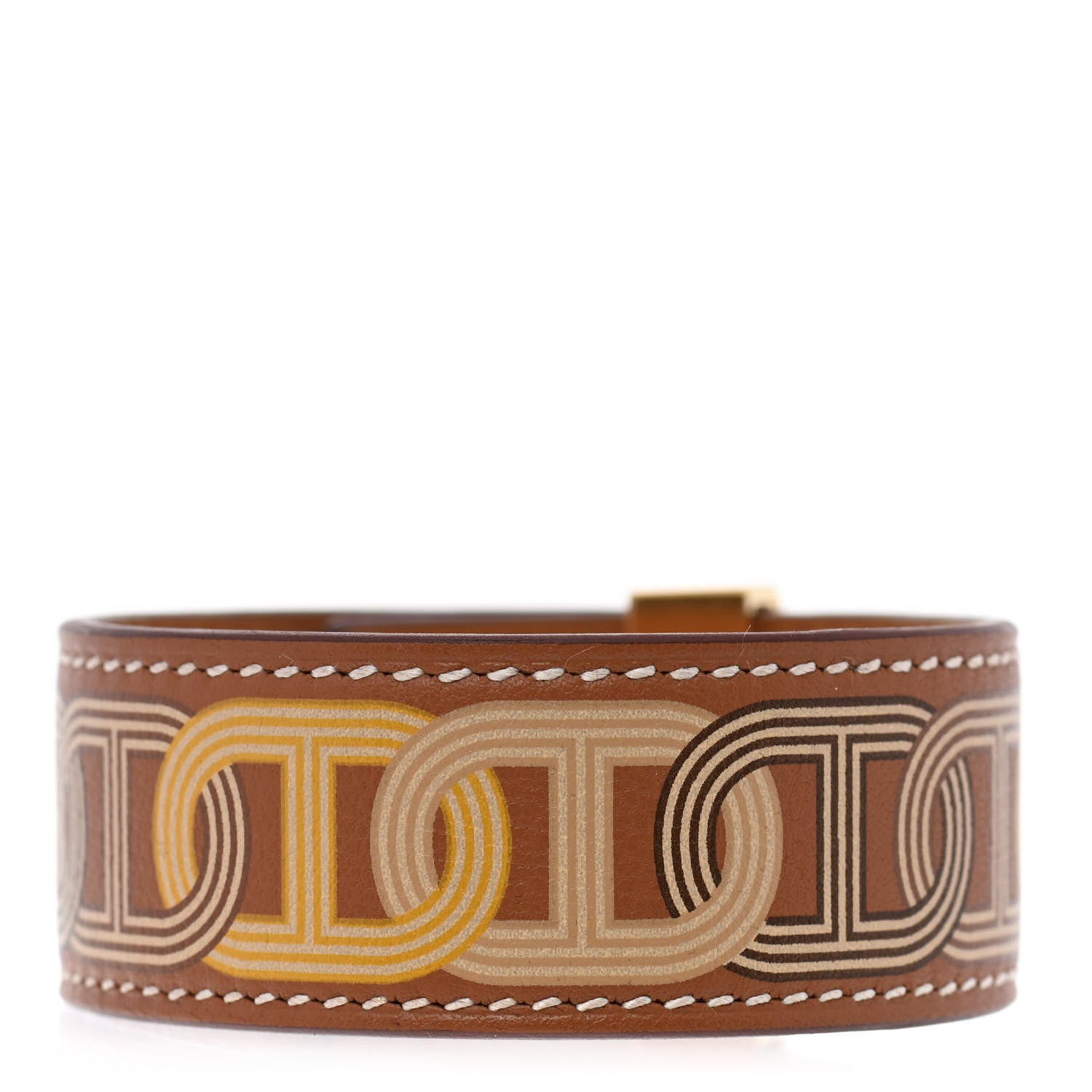 Hermes Swift Collier de Chien CDC 24 Light Circuit Bracelet T2 Gold 3 of 6