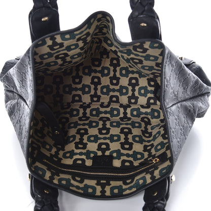 Gucci Guccissima Small Pelham Shoulder Bag Black 5 of 11