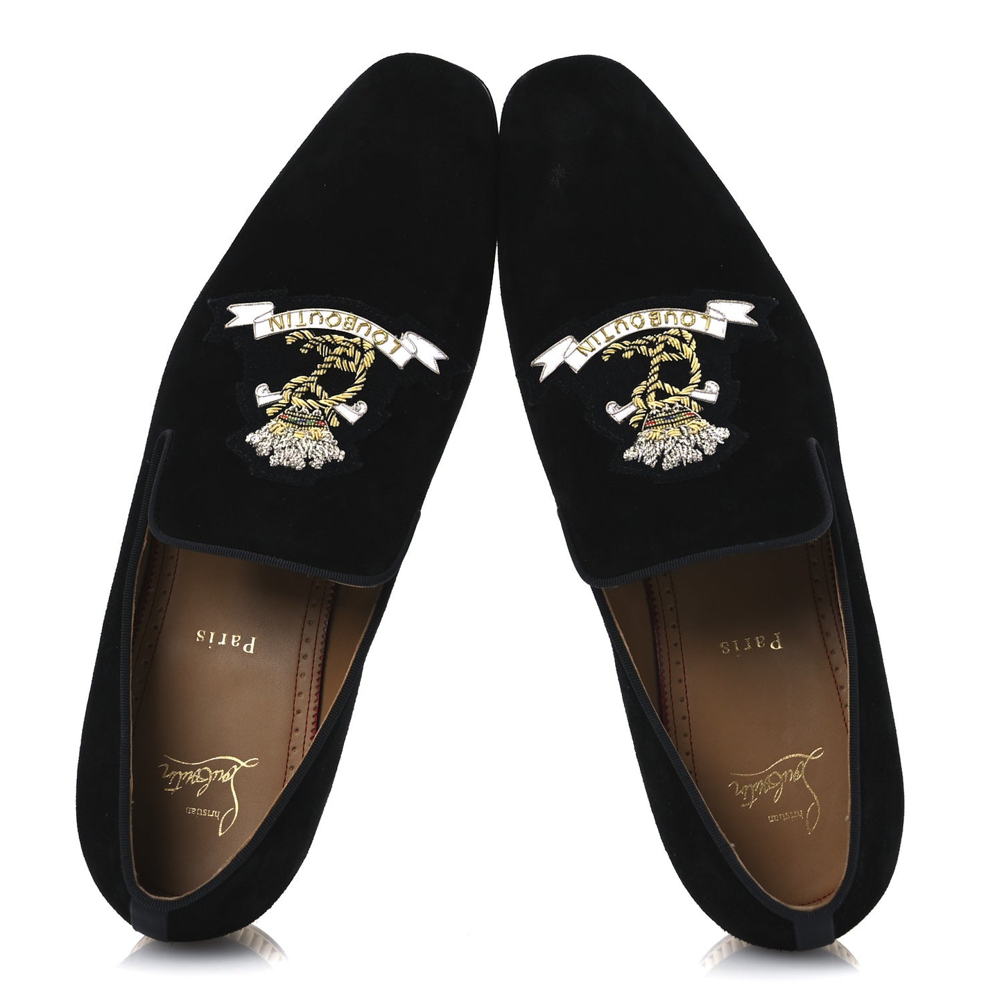 Veau Velour Mens Colonnaki Cruise Venetian Flat Loafer 42 Black