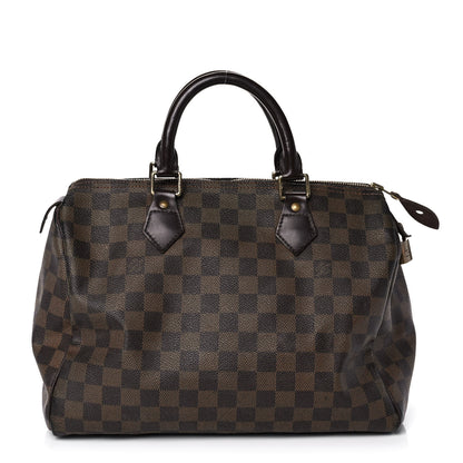 Louis Vuitton Damier Ebene Speedy 30 1 of 9